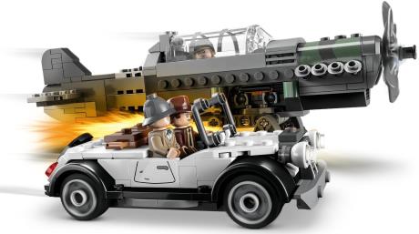 Конструктор LEGO Indiana Jones Переслідування винищувача 387 деталей (77012) - фото 0