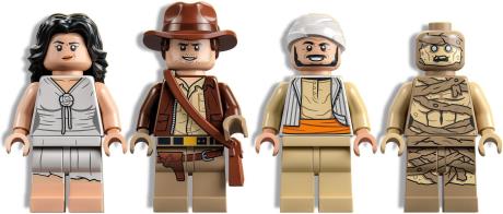Конструктор LEGO Indiana Jones Втеча із загубленої гробниці 600 деталей (77013) - фото 0