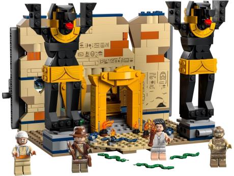 Конструктор LEGO Indiana Jones Втеча із загубленої гробниці 600 деталей (77013) - фото 0