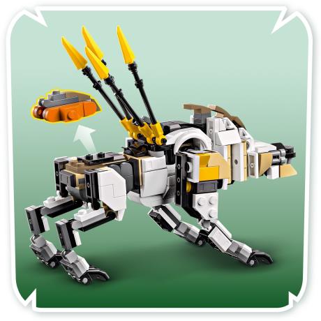 Конструктор LEGO Horizon Aloy і Varl проти Shell-Walker і Sawtooth 768 деталей (77037) - фото 7