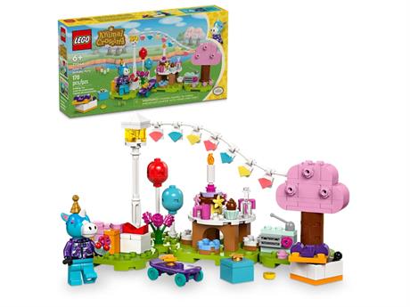 Конструктор LEGO Animal Crossing Вечірка з нагоди дня народження Julian 170 деталей (77046) - фото 0