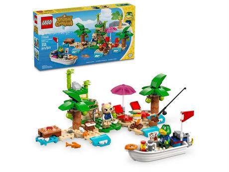 Конструктор LEGO Animal Crossing Острівна екскурсія Kapp'n на човні 233 деталі (77048) - фото 0