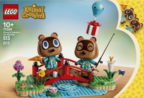 Конструктор LEGO® Animal Crossing™ Веселий день Timmy і Tommy на природі Іграшка (77059) - фото 20