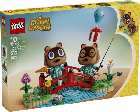 Конструктор LEGO® Animal Crossing™ Веселий день Timmy і Tommy на природі Іграшка (77059) - фото 0