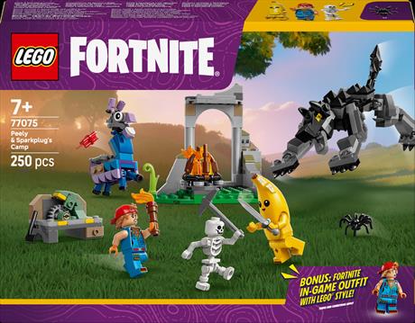 Конструктор LEGO Fortnite Табір Peely та Sparkplug 250 деталей (77075) - фото 12