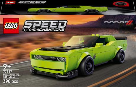 Конструктор LEGO Speed Champions Спортивний автомобіль Dodge Challenger SRT Hellcat 390 деталей (77237) - фото 2