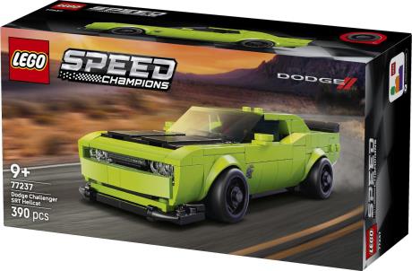 Конструктор LEGO Speed Champions Спортивный автомобиль Dodge Challenger SRT Hellcat 390 деталей (77237) - фото 3