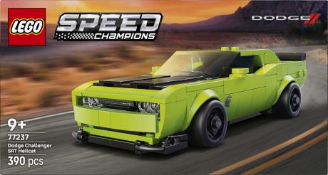 Конструктор LEGO Speed Champions Спортивный автомобиль Dodge Challenger SRT Hellcat 390 деталей (77237) - фото 4
