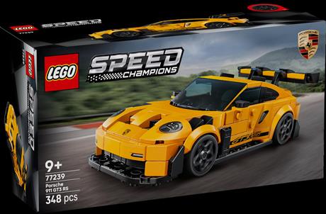 Конструктор LEGO Speed Champions Суперкар Porsche 911 GT3 RS 348 деталей (77239) - фото 2