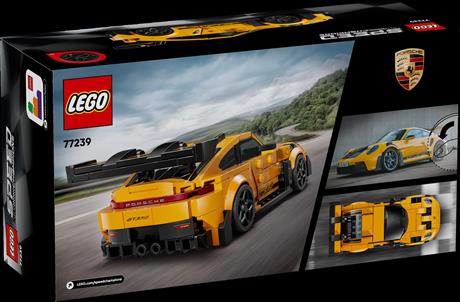 Конструктор LEGO Speed Champions Суперкар Porsche 911 GT3 RS 348 деталей (77239) - фото 3