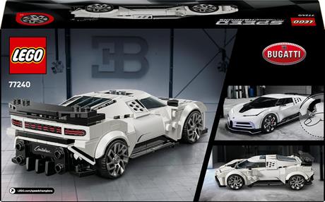 Конструктор LEGO Speed Champions Спортивний гіперкар Bugatti Centodieci 291 деталь (77240) - фото 1