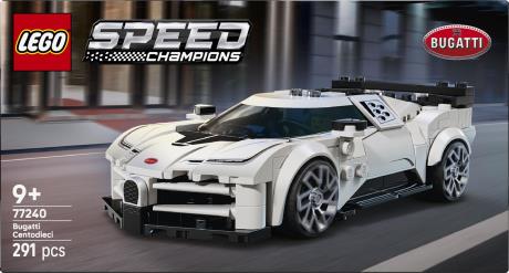 Конструктор LEGO Speed Champions Спортивний гіперкар Bugatti Centodieci 291 деталь (77240) - фото 3