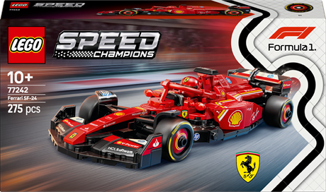 Конструктор LEGO Speed Champions Гоночный автомобиль F1 Ferrari SF-24, 275 деталей (77242) - фото 2