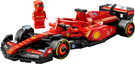 Конструктор LEGO Speed Champions Гоночный автомобиль F1 Ferrari SF-24, 275 деталей (77242) - фото 4