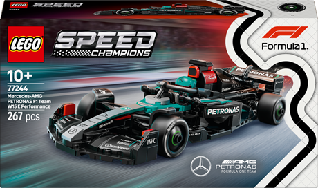 Конструктор LEGO Speed Champions Гоночный автомобиль Mercedes-AMG F1 W15, 267 деталей (77244) - фото 2