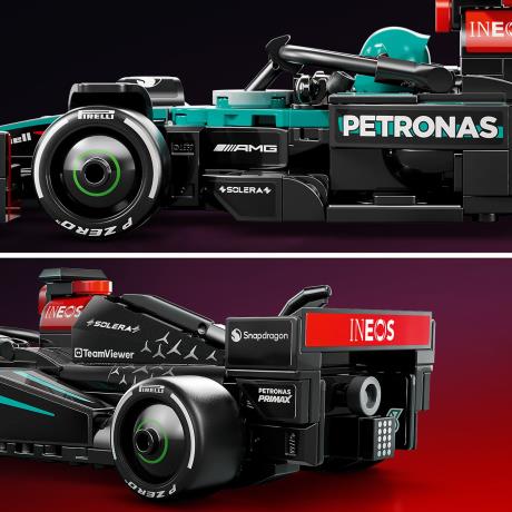 Конструктор LEGO Speed Champions Автомобіль для перегонів Mercedes-AMG F1 W15, 267 деталей (77244) - фото 6