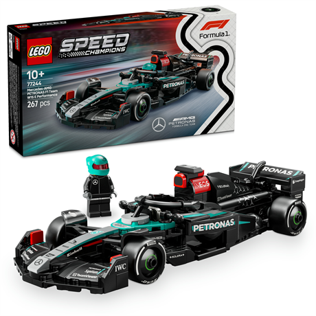 Конструктор LEGO Speed Champions Гоночный автомобиль Mercedes-AMG F1 W15, 267 деталей (77244) - фото 0