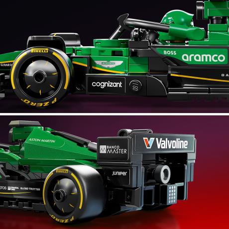 Конструктор LEGO Speed Champions Автомобіль для перегонів Aston Martin Aramco F1 AMR24, 269 деталей (77245) - фото 6