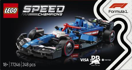 Конструктор LEGO Speed Champions Автомобіль для перегонів F1 Visa Cash RB VCARB 01, 248 деталей (77246) - фото 7