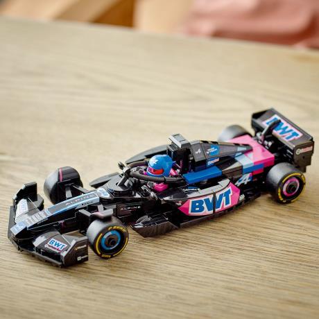 Конструктор LEGO Speed Champions Автомобіль для перегонів BWT Alpine F1 Team A524, 258 деталей (77248) - фото 6