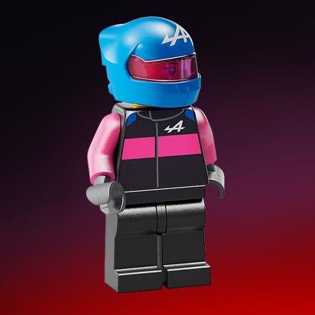 Конструктор LEGO Speed Champions Автомобіль для перегонів BWT Alpine F1 Team A524, 258 деталей (77248) - фото 8