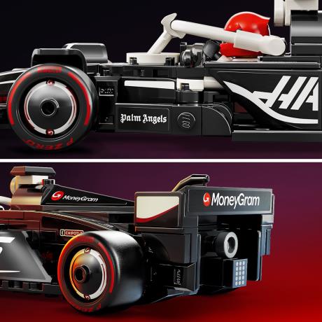 Конструктор LEGO Speed Champions Автомобіль для перегонів MoneyGram Haas F1 Team VF-24, 242 деталі (77250) - фото 6