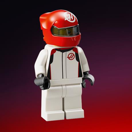 Конструктор LEGO Speed Champions Автомобіль для перегонів MoneyGram Haas F1 Team VF-24, 242 деталі (77250) - фото 7