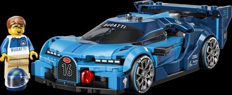 Конструктор LEGO Speed Champions Спортивный автомобиль Bugatti Vision GT Hyper 284 Детали  ( 77253 ) - фото 5