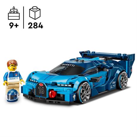 Конструктор LEGO Speed Champions Спортивный автомобиль Bugatti Vision GT Hyper 284 Детали  ( 77253 ) - фото 9