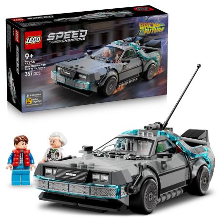 Конструктор LEGO Speed Champions Часоворот із фільму «Назад у майбутнє» 357 Деталей (77256) - фото 2