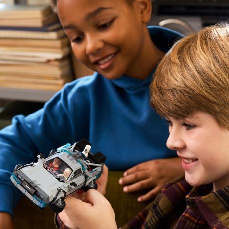 Конструктор LEGO Speed Champions Часоворот із фільму «Назад у майбутнє» 357 Деталей (77256) - фото 4