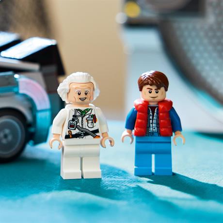 Конструктор LEGO Speed Champions Произведение из фильма «Назад в будущее» 357 Деталей  ( 77256 ) - фото 6