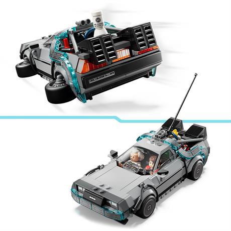 Конструктор LEGO Speed Champions Произведение из фильма «Назад в будущее» 357 Деталей  ( 77256 ) - фото 7