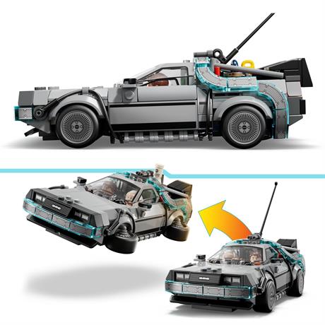 Конструктор LEGO Speed Champions Произведение из фильма «Назад в будущее» 357 Деталей  ( 77256 ) - фото 8