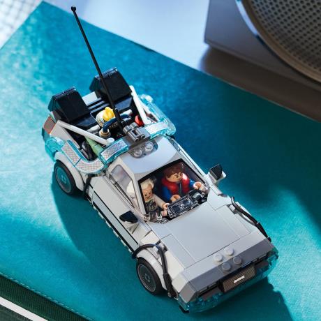 Конструктор LEGO Speed Champions Часоворот із фільму «Назад у майбутнє» 357 Деталей (77256) - фото 15