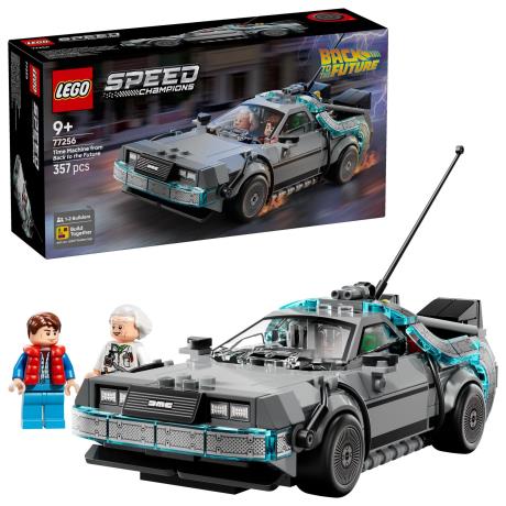 Конструктор LEGO Speed Champions Часоворот із фільму «Назад у майбутнє» 357 Деталей (77256) - фото 0