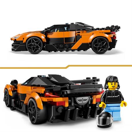 Конструктор LEGO Speed Champions McLaren W1 287 Деталей (77257) - фото 9