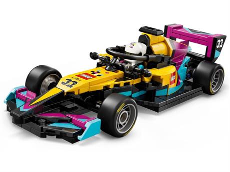 Конструктор  LEGO® Speed Champions  Гоночний автомобіль F1 ACADEMY™ LEGO®, 201 деталь  (77258) - фото 3