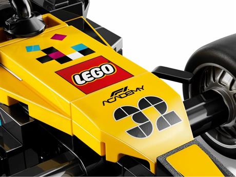 Конструктор  LEGO® Speed Champions  Гоночний автомобіль F1 ACADEMY™ LEGO®, 201 деталь  (77258) - фото 5