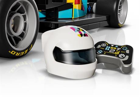 Конструктор  LEGO® Speed Champions  Гоночний автомобіль F1 ACADEMY™ LEGO®, 201 деталь  (77258) - фото 6