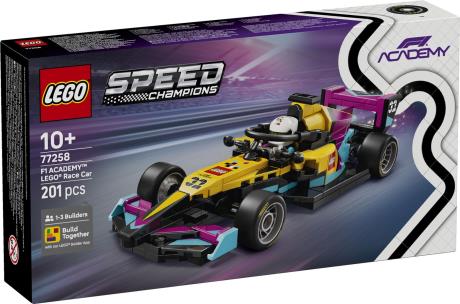 Конструктор  LEGO® Speed Champions  Гоночный автомобиль F1 ACADEMY™ LEGO®, 201 деталь  (77258) - фото 8