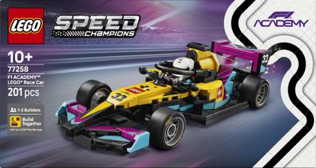 Конструктор  LEGO® Speed Champions  Гоночный автомобиль F1 ACADEMY™ LEGO®, 201 деталь  (77258) - фото 8