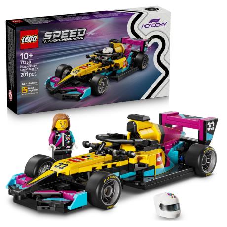 Конструктор  LEGO® Speed Champions  Гоночный автомобиль F1 ACADEMY™ LEGO®, 201 деталь  (77258) - фото 8