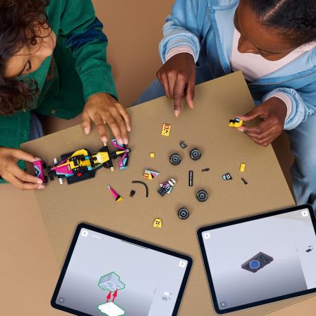 Конструктор  LEGO® Speed Champions  Гоночный автомобиль F1 ACADEMY™ LEGO®, 201 деталь  (77258) - фото 8