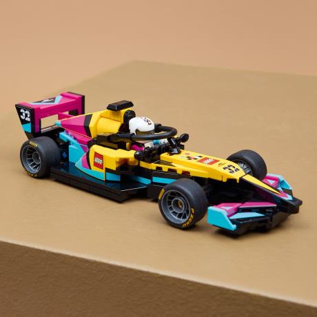 Конструктор  LEGO® Speed Champions  Гоночный автомобиль F1 ACADEMY™ LEGO®, 201 деталь  (77258) - фото 8