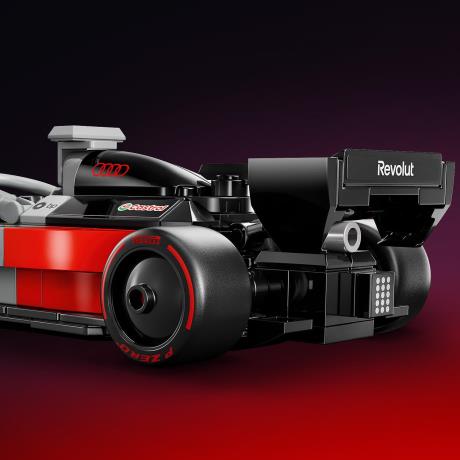 Конструктор LEGO® Speed Champions Гоночний автомобіль Audi Revolut F1® Team R26 216 деталей (77259) - фото 7