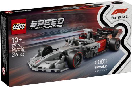 Конструктор LEGO® Speed Champions Гоночний автомобіль Audi Revolut F1® Team R26 216 деталей (77259) - фото 10