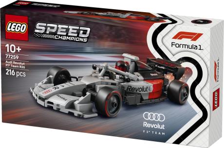 Конструктор LEGO® Speed Champions Гоночний автомобіль Audi Revolut F1® Team R26 216 деталей (77259) - фото 11