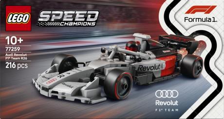 Конструктор LEGO® Speed Champions Гоночний автомобіль Audi Revolut F1® Team R26 216 деталей (77259) - фото 12