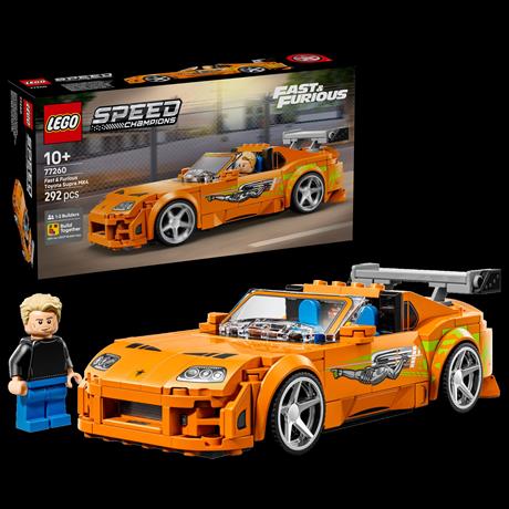 Конструктор LEGO® Speed Champions «Форсаж» Toyota Supra MK4, 292 детали (77260) - фото 1
